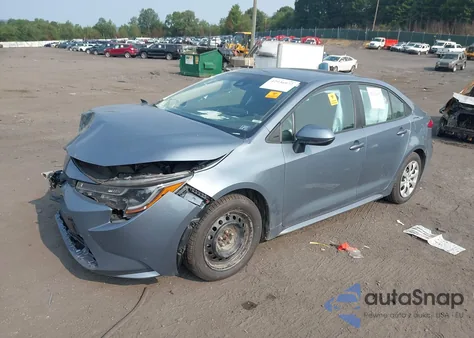 2021 Toyota Corolla Le z USA, uszkodzony, nr VIN 5YFEPMAE3MP224894